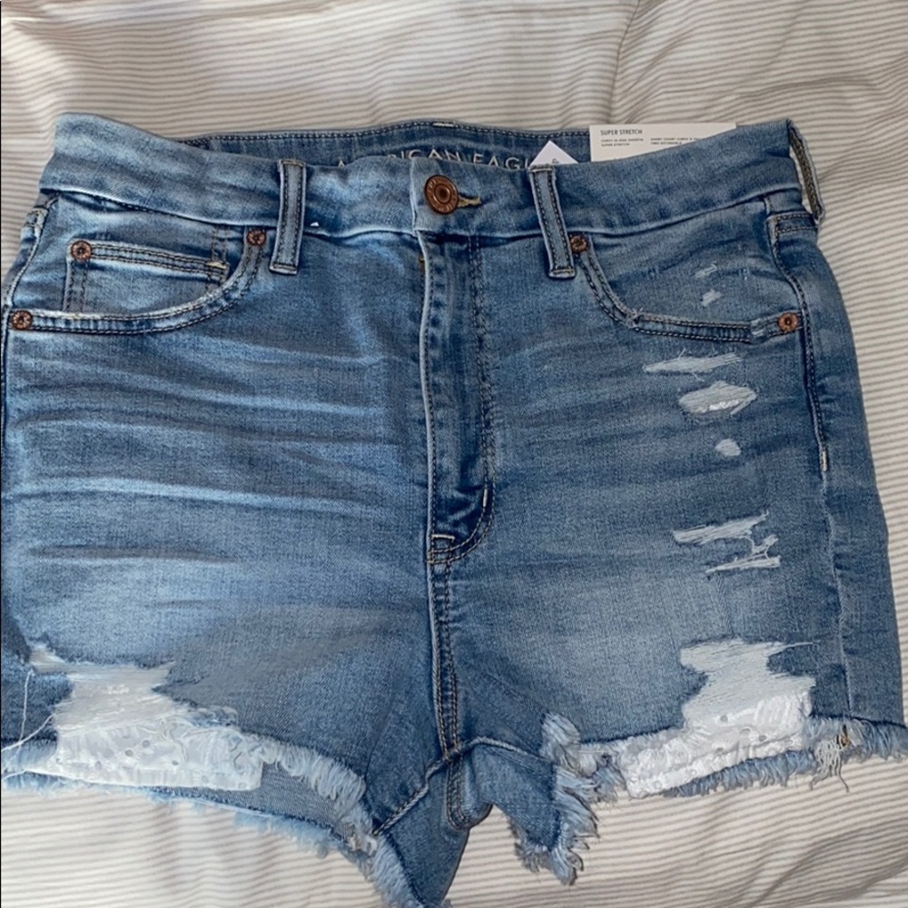 American Eagle Curvy Hi-Rise Shortie